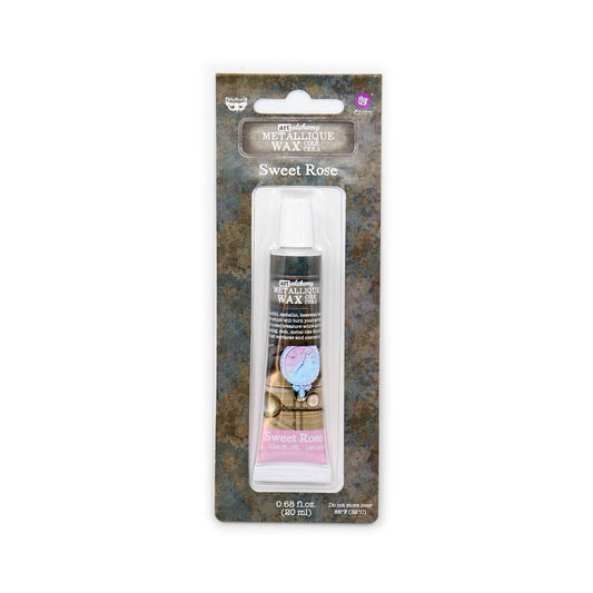 Sweet Rose - Metallique Art Alchemy Wax by Finnabair with Prima!