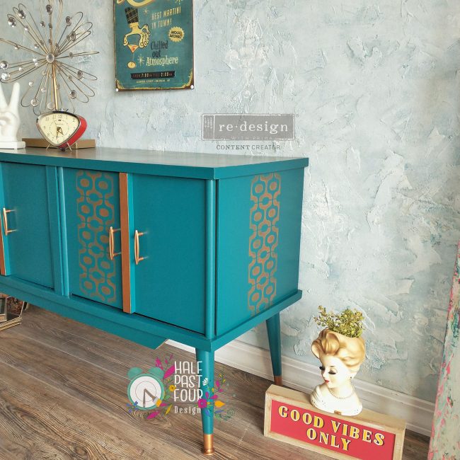 Midcentury Vibes - Stencil 20"x16" by Redesign with Prima!