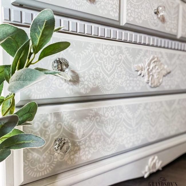 Elegant Lace - Decor Stencil by redesign with Prima!