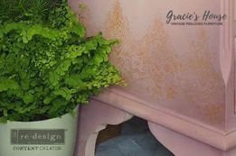 Vintage Wallpaper Clearly-Aligned Decor Stamps by redesign with Prima!