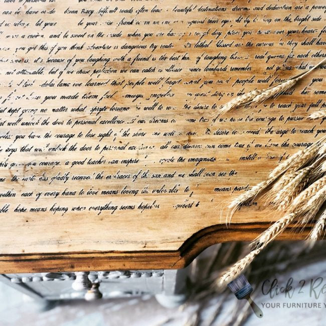 Neverending Story - Rub-On Furniture Decor Transfer by Redesign with Prima!