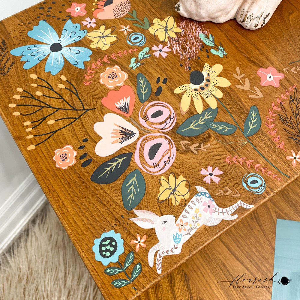 Spring Awakening - Rub-On Furniture Decal Mini-Transfer by Redesign with Prima!