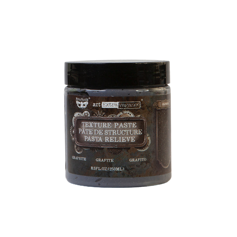 Graphite - Art Extravagence Texture Paste by Finnabair!