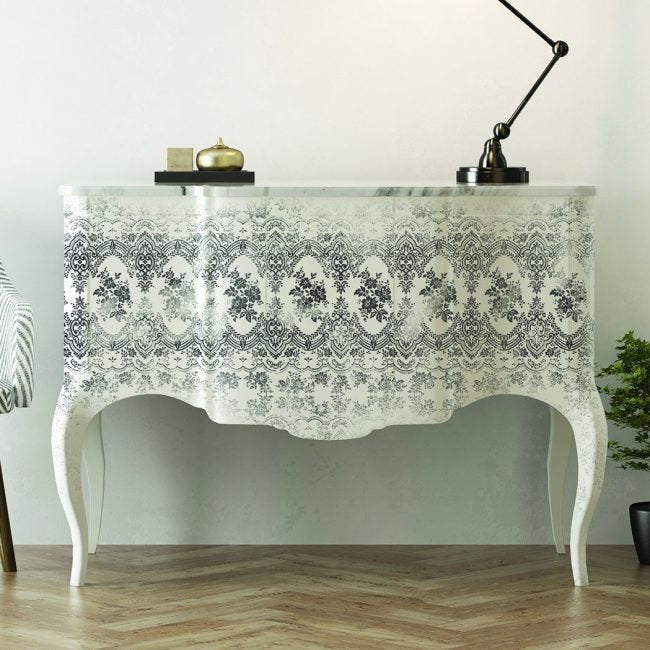 Vintage Wallpaper Clearly-Aligned Decor Stamps by redesign with Prima!