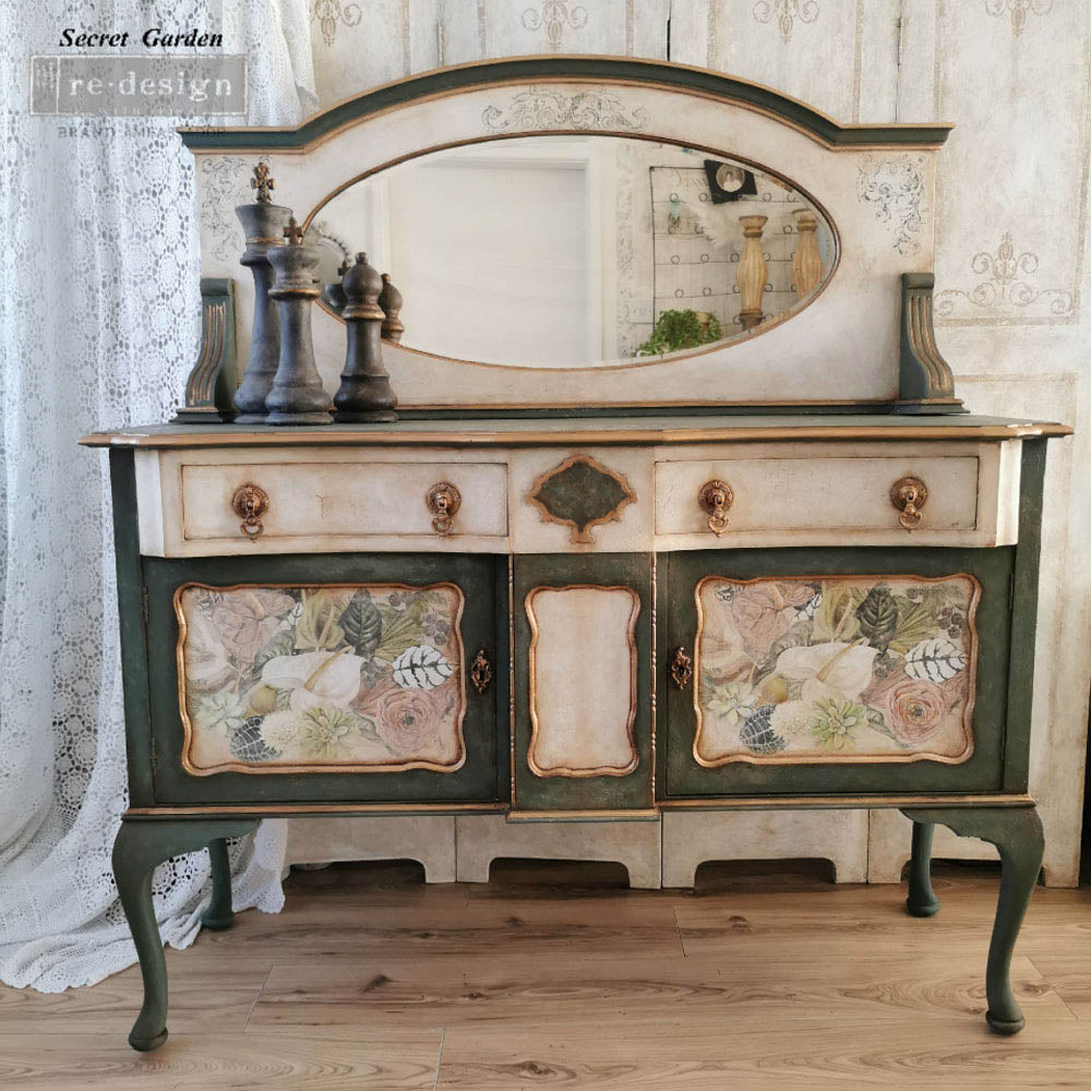Anthurium - Rub-On Furniture Decal Transfer by Redesign with Prima!