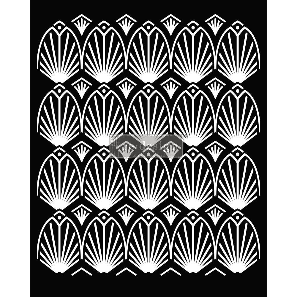 Art Deco - Stencil 20"x16" by Redesign with Prima!