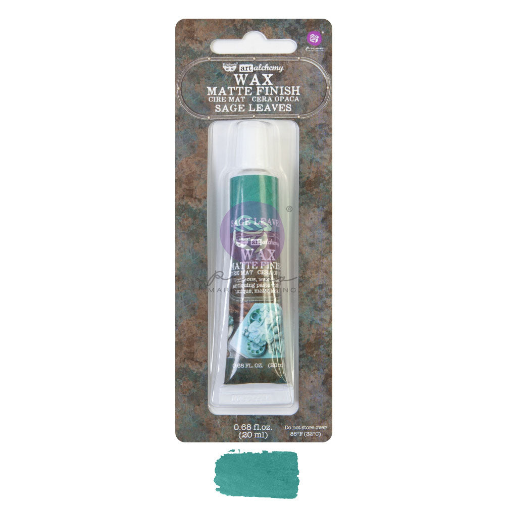 Sage Leaves Matte Wax paste - Decor wax by Art Alchemy!