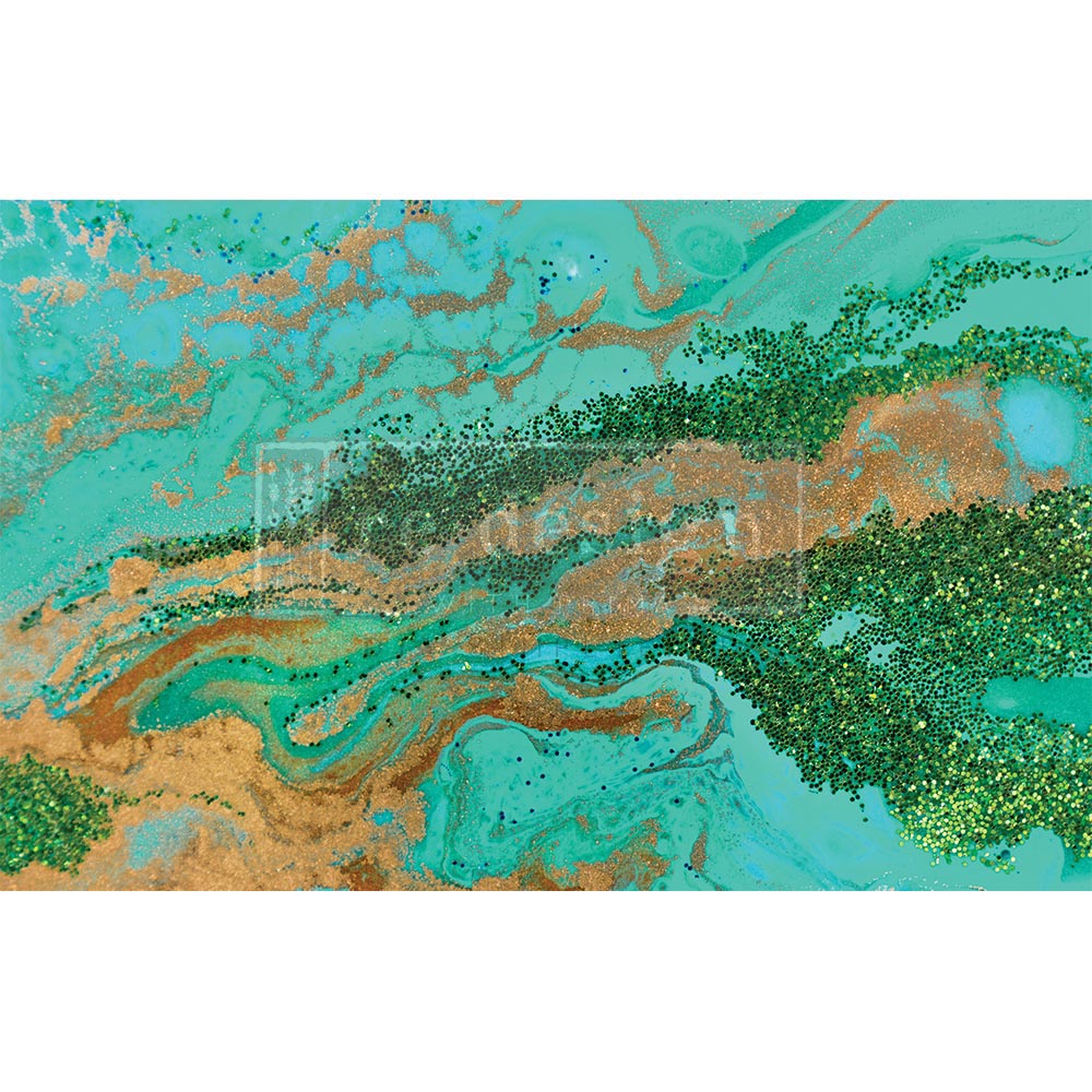 Patina Copper - Decoupage Paper