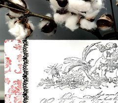 Floral Script Decor Stamps by ReDesign with Prima Decor!