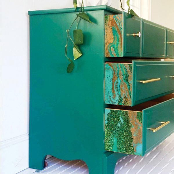 Patina Copper - Decoupage Paper