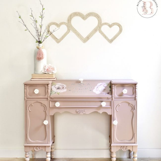 Dans La Vie - Rub-On Decal Furniture Transfer ReDesign by Prima!