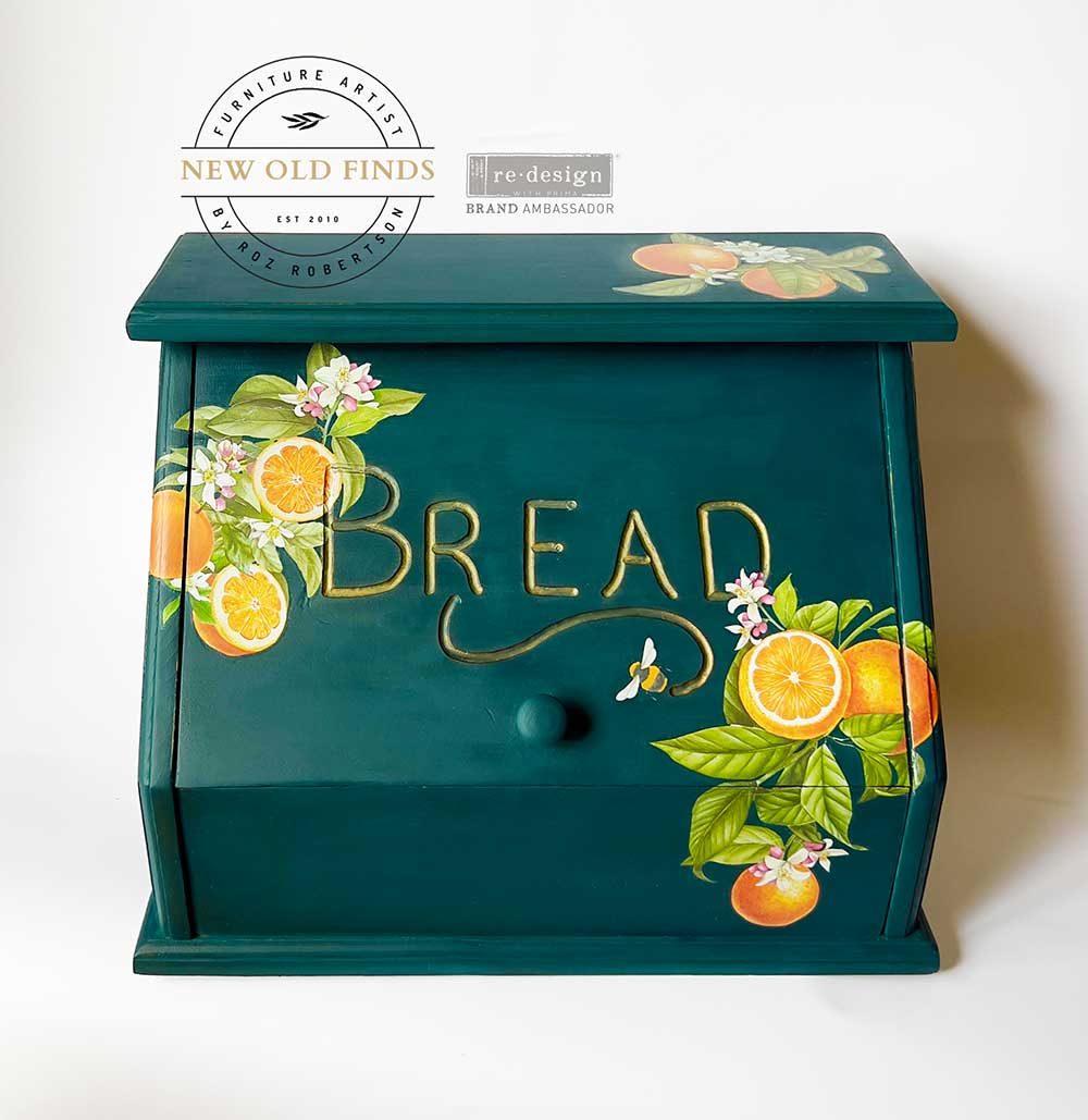 Citrus Slice - Rub-On Decor Mini-Transfer by Redesign with Prima!