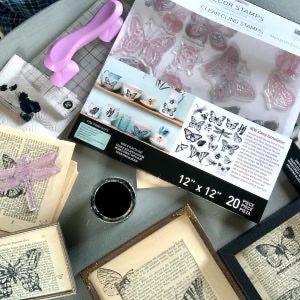 Monarch Collection Decor Stamps! by ReDesign with Prima!
