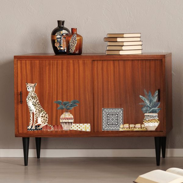 Tribal Essence - Rub-On Furniture Decal Mini-Transfer by Redesign with Prima!