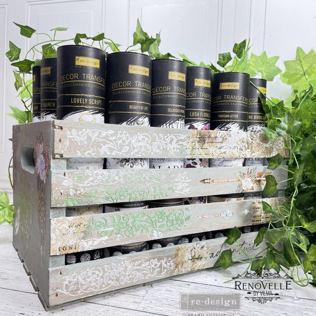 Bohemian Solstice - Rub-On Furniture Decal Mini-Transfer by Redesign with Prima!