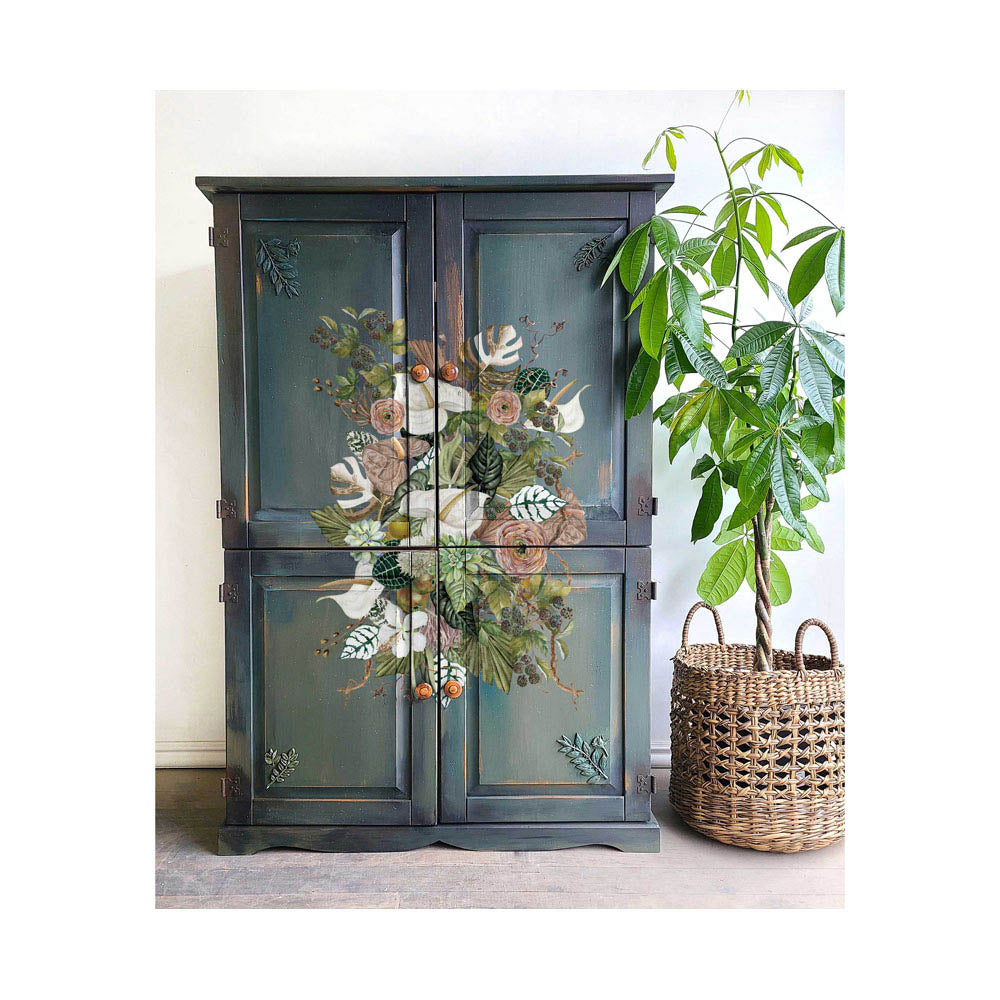 Anthurium - Rub-On Furniture Decal Transfer by Redesign with Prima!