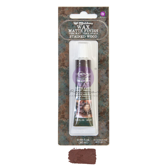 Stained Wood Matte Wax paste - Decor wax by Art Alchemy!