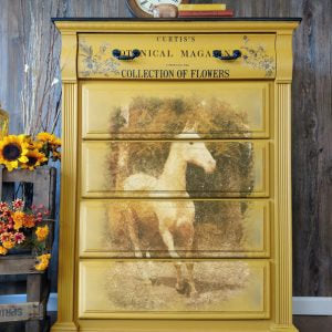 White Majesty - A1 Decoupage Paper