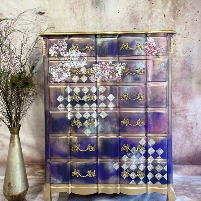 Dreamy Florals - Rub-On Furniture Decal Mini-Transfer by Redesign with Prima!