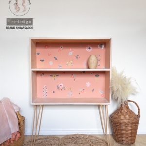 Doodle Flowers - Rub-On Furniture Decal Mini-Transfer by Redesign with Prima!