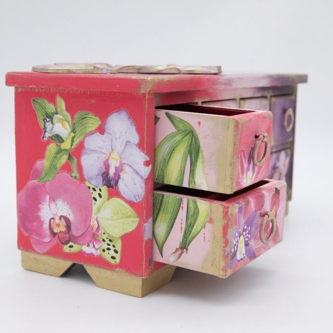 Sunset Tropics - Rub-On Furniture Decal Mini-Transfer by Redesign with Prima!