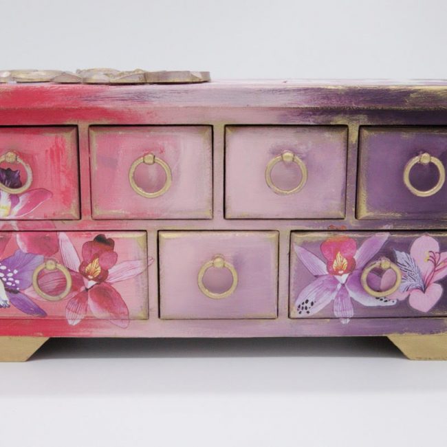 Sunset Tropics - Rub-On Furniture Decal Mini-Transfer by Redesign with Prima!