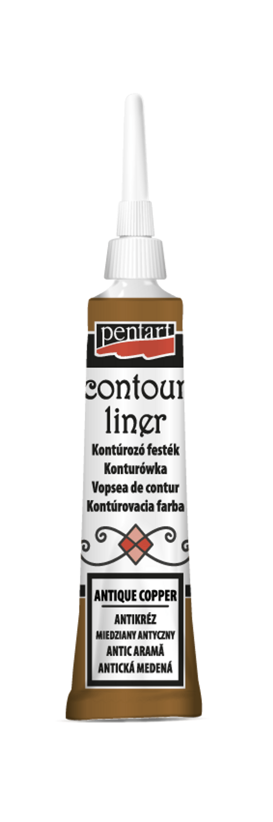 Contour liner 20 ml antique copper