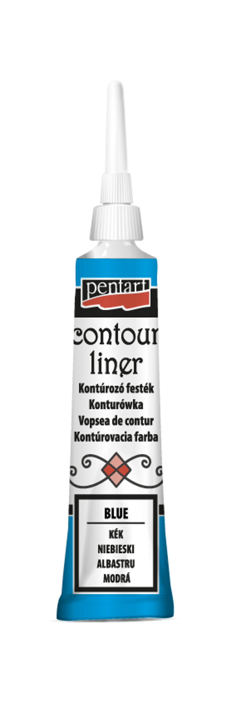 Contour liner 20 ml blue