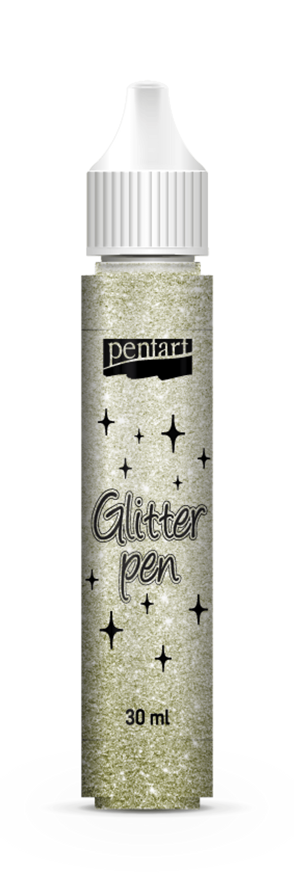 Glitter pen 30 ml gold