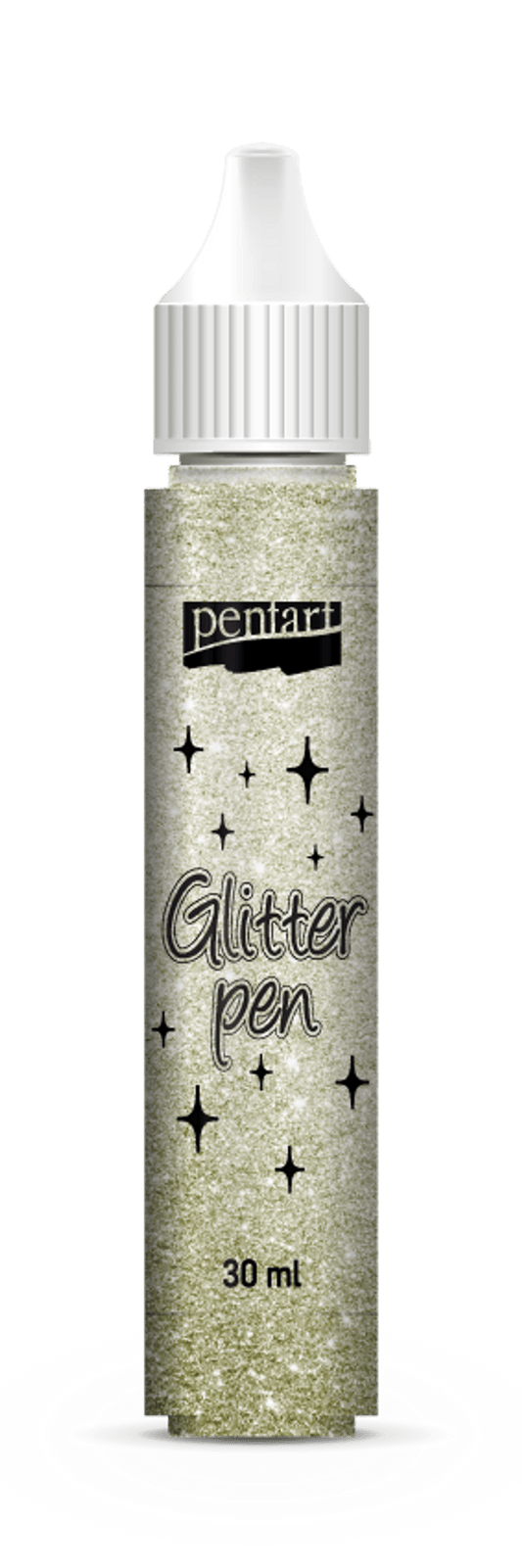 Glitter pen 30 ml gold