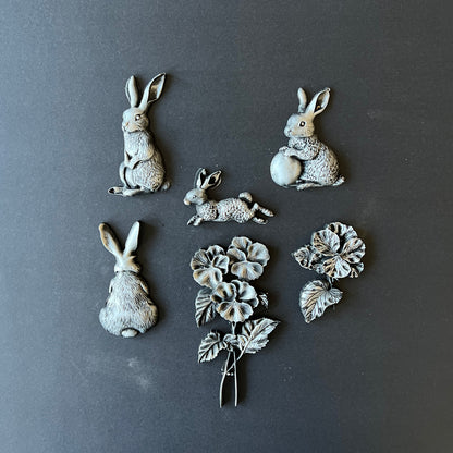 LaBlanche Silicone Mould Rabbits