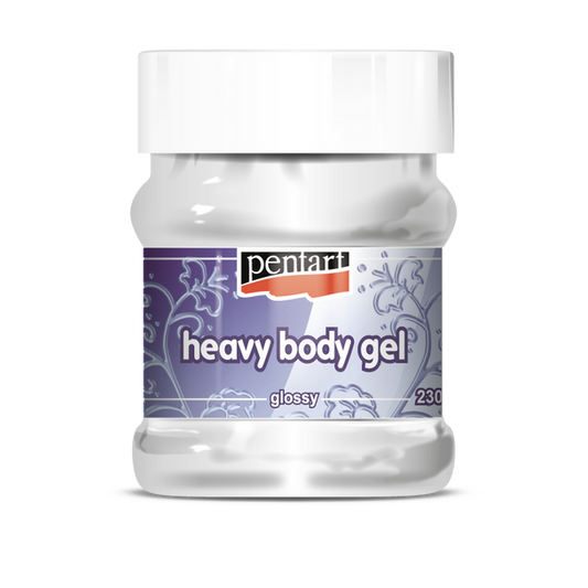 Heavy body gel glossy -transparent- 230 ml Pentart