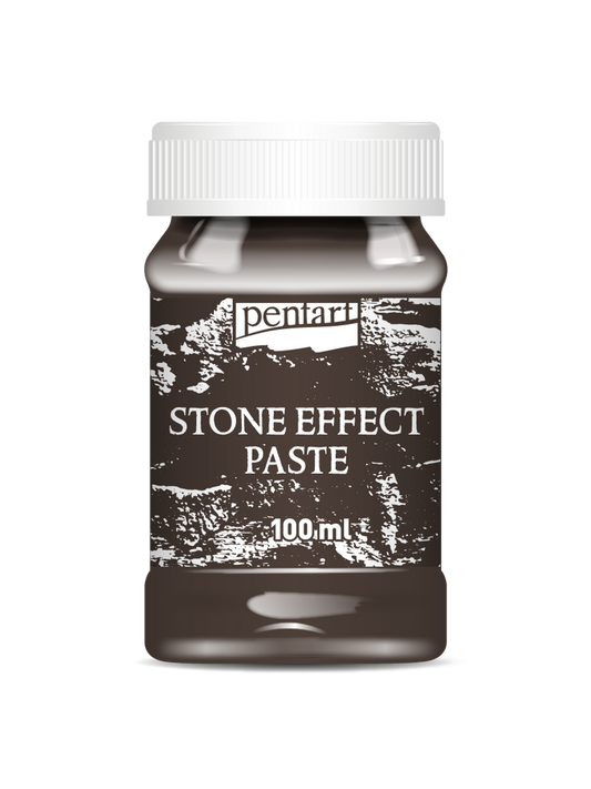 Stone effect paste 100 ml brown granite