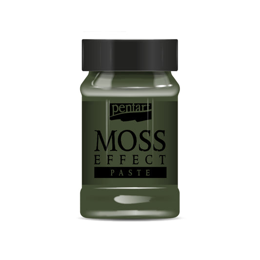 Moss effect paste 100 ml dark green