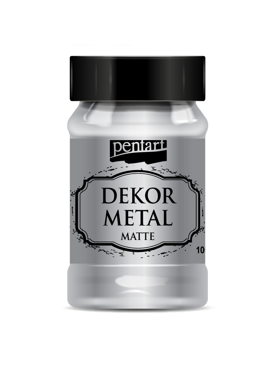 Dekor Metal matte 100 ml silver