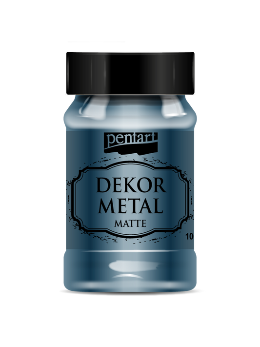 Dekor Metal matte 100 ml oxford blue