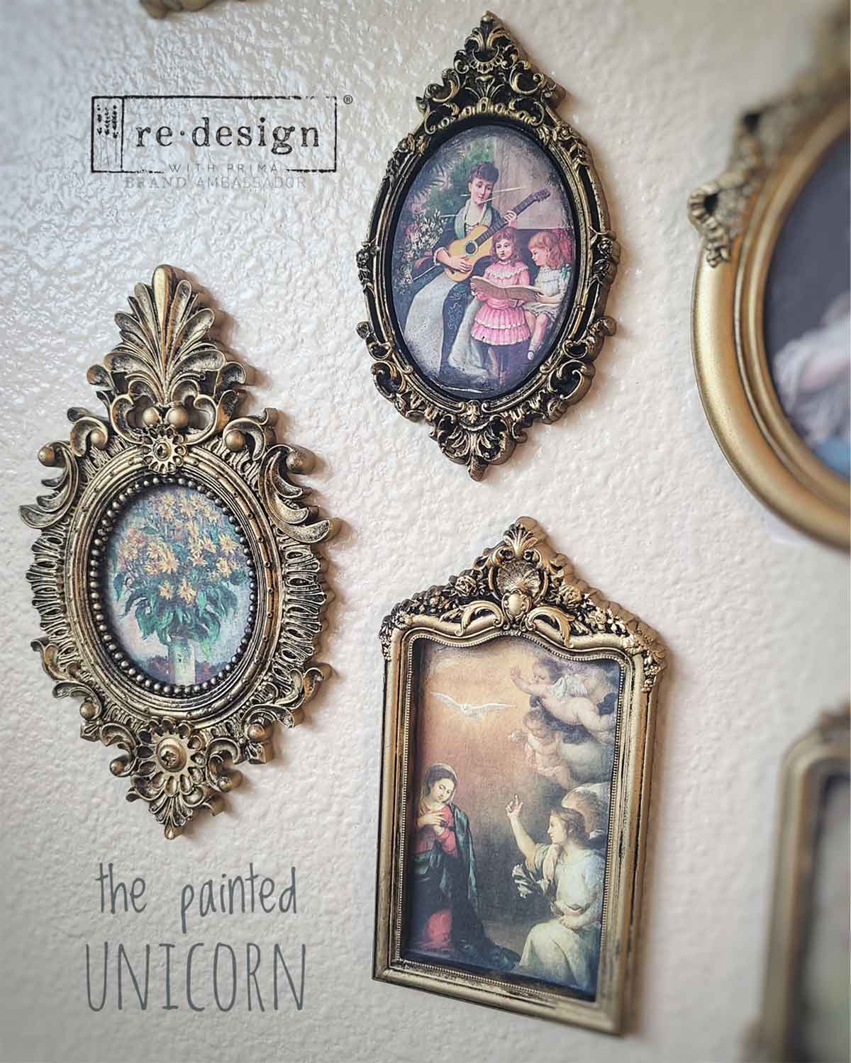 A4 Transfer –Floral Ambiance – 1 sheet, 8.27″x11.69″