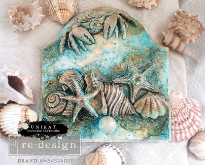 REEF ELEGANCE – 1 PC, 5″X10″X8MM - Decor Moulds - (LIMITED EDITION)