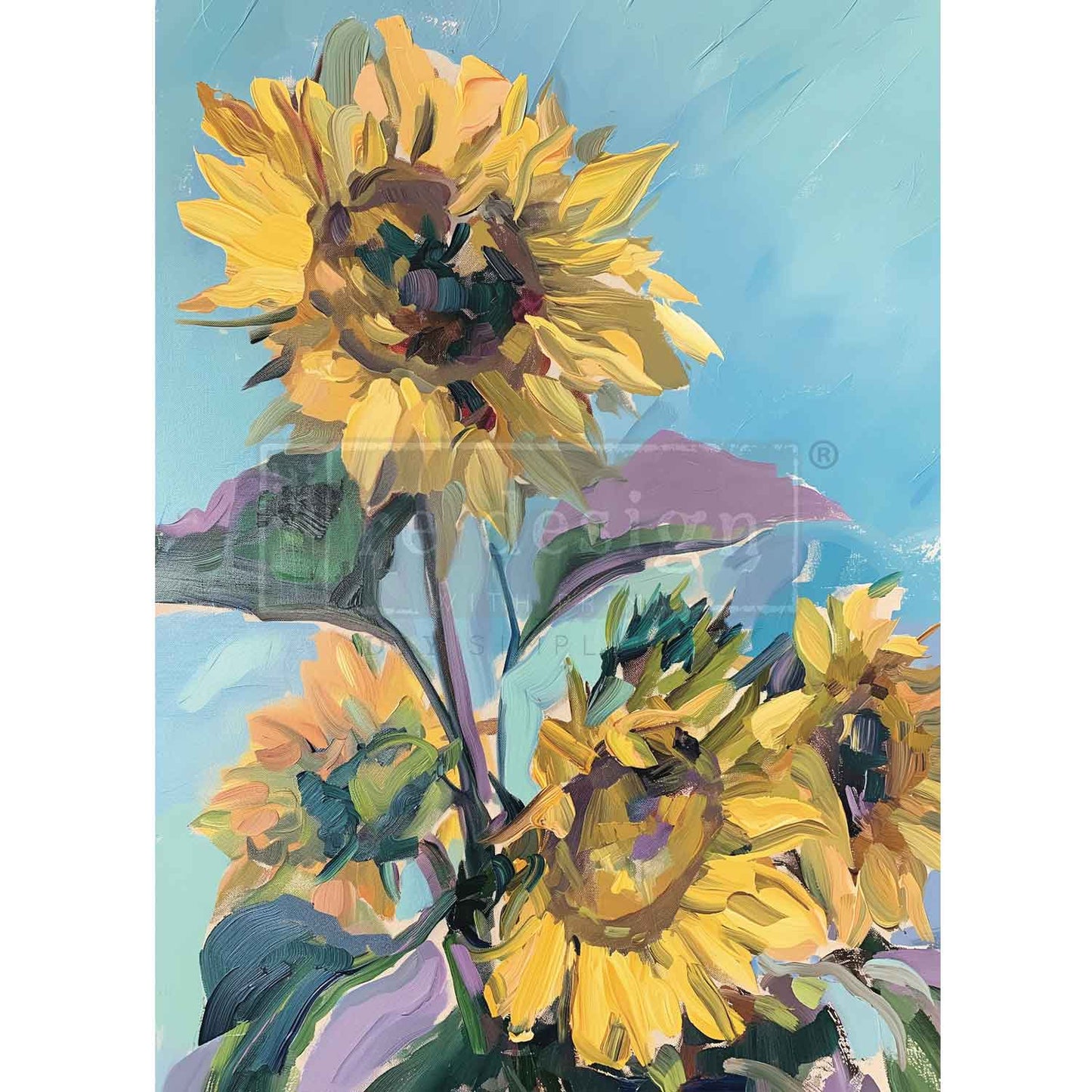 Sunshine Embrace A1 Decoupage Fiber -Redsign - Extremely Limited Release