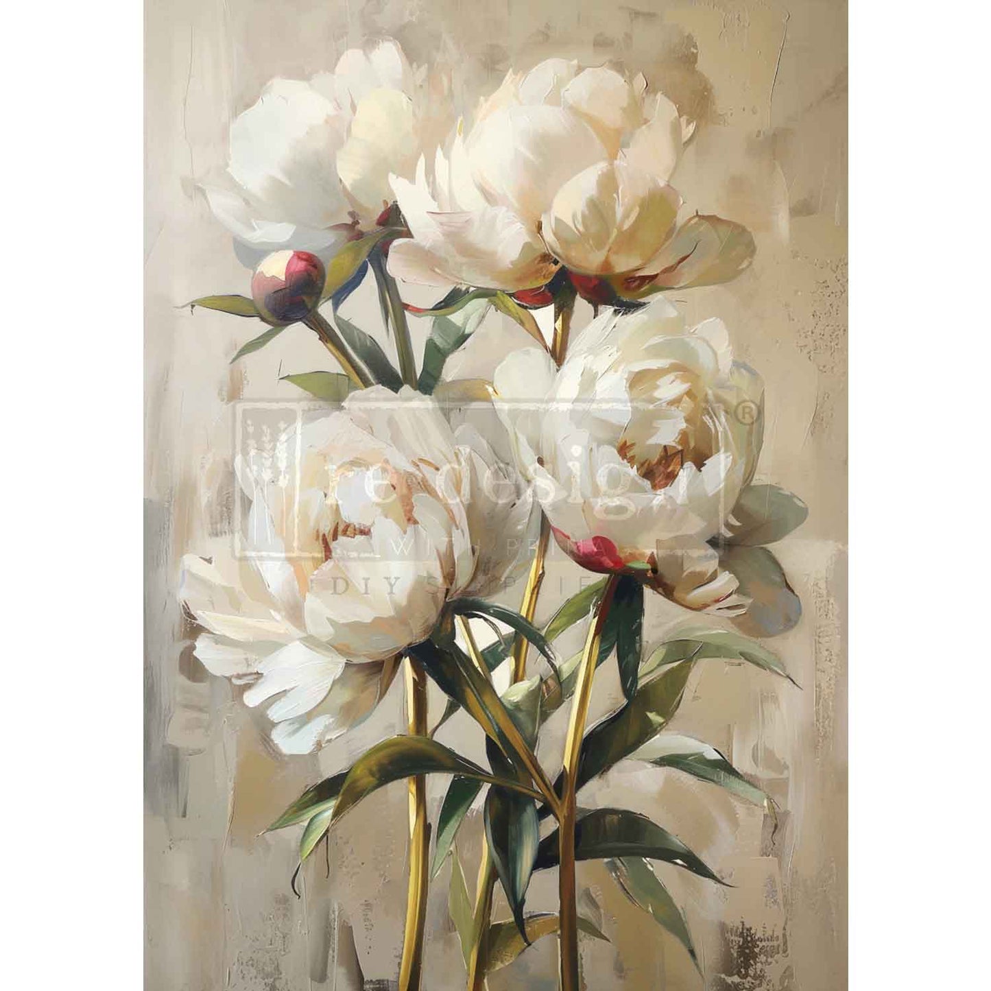 The Art of Blooming A1 Decoupage Fiber -Redsign - Extremely Limited Release