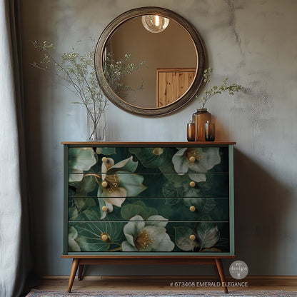 Emerald Elegance A1 Decoupage Fiber -Redsign - Extremely Limited Release