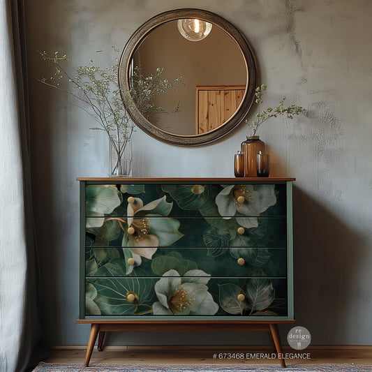 Emerald Elegance A1 Decoupage Fiber -Redsign - Extremely Limited Release