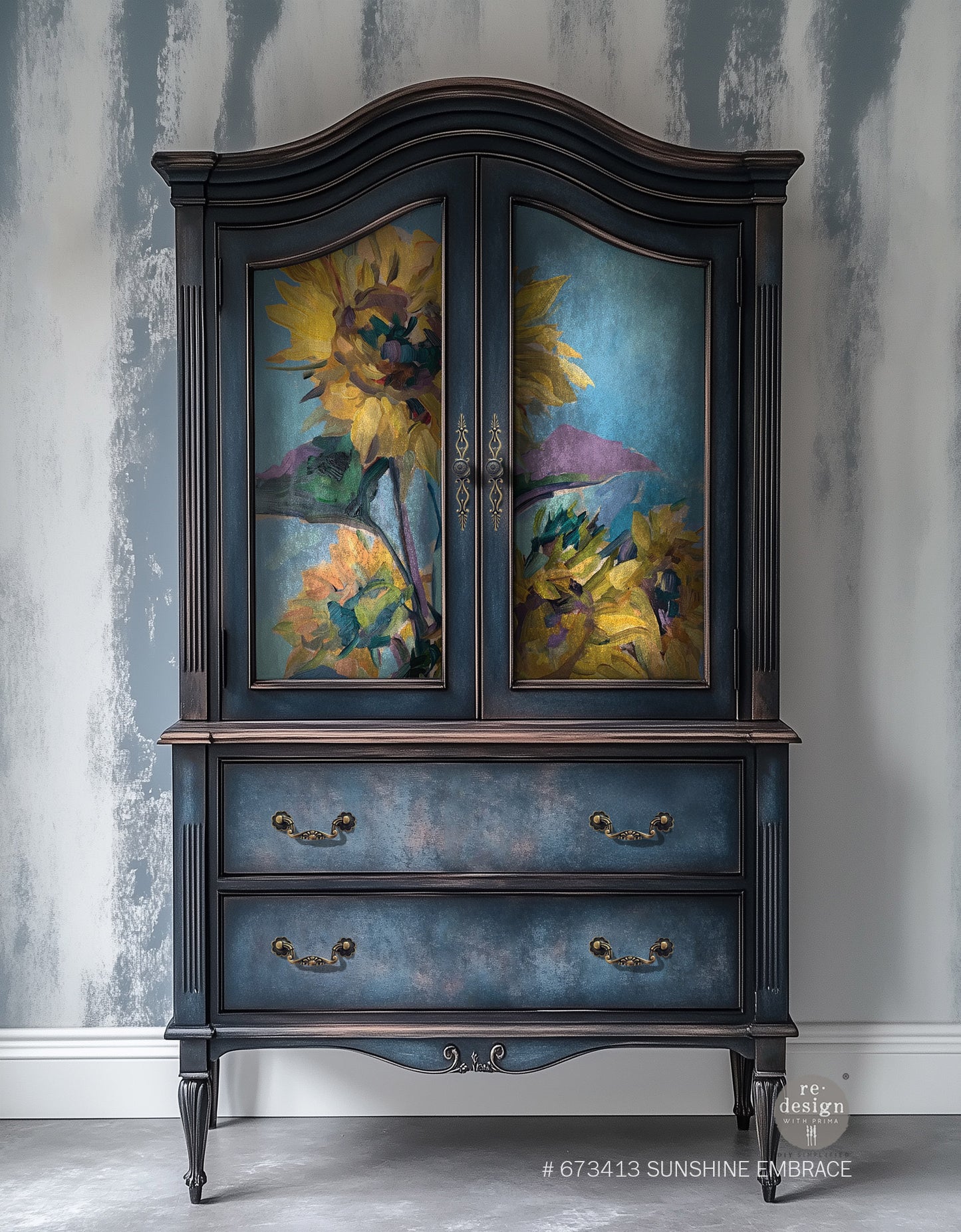 Sunshine Embrace A1 Decoupage Fiber -Redsign - Extremely Limited Release