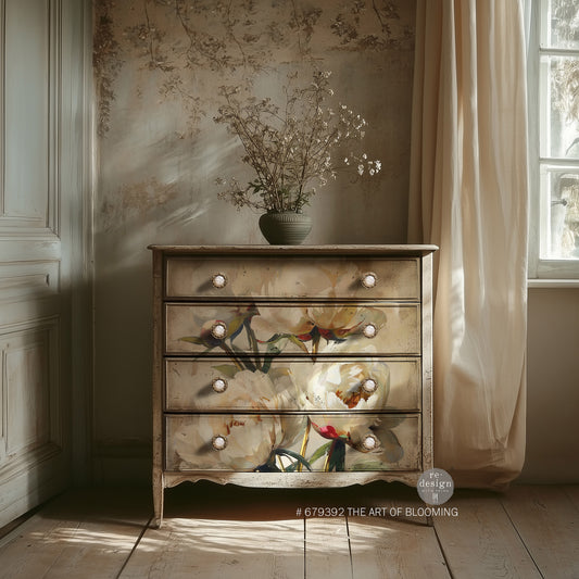 The Art of Blooming A1 Decoupage Fiber -Redsign - Extremely Limited Release