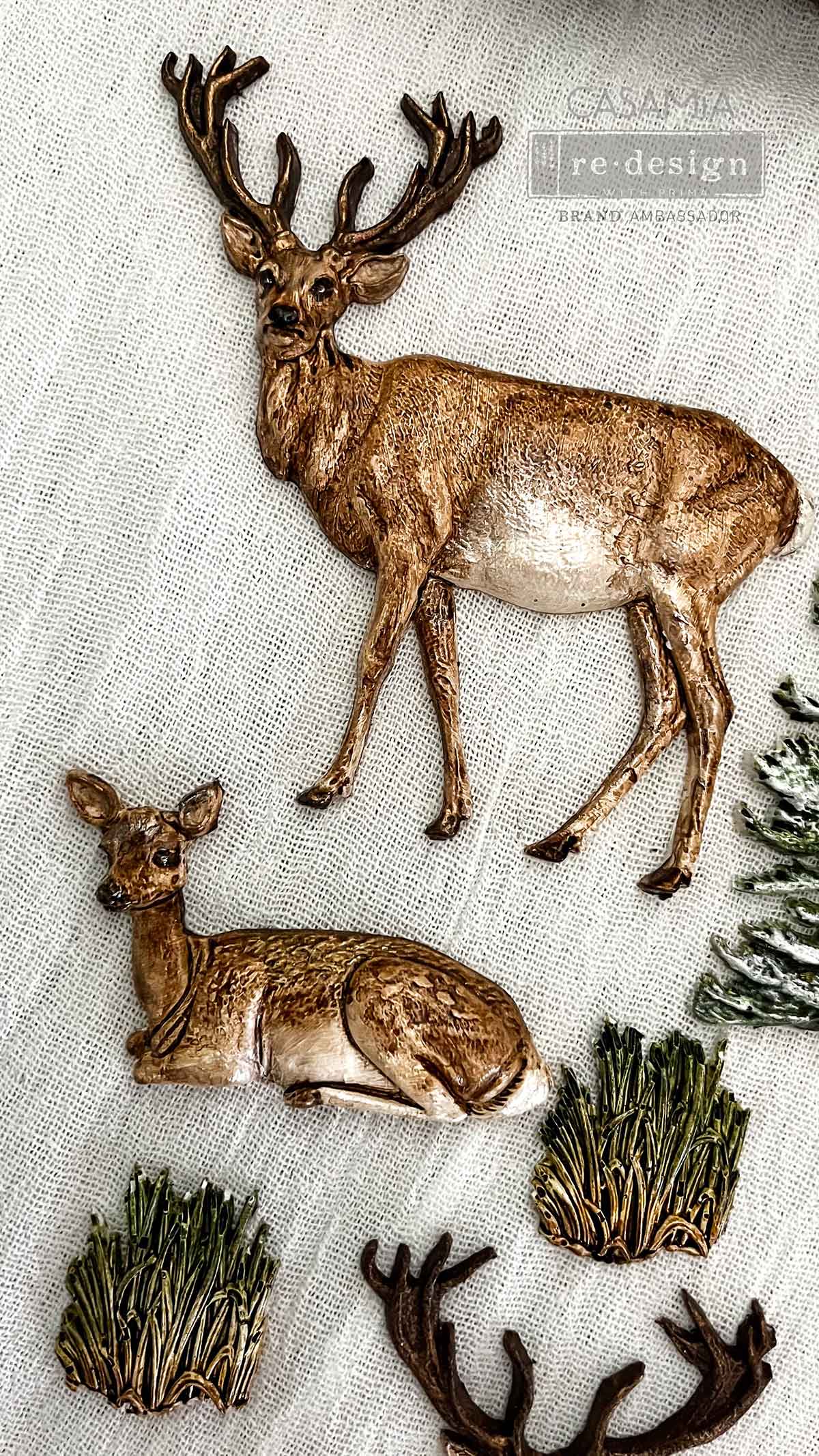 Decor Moulds® – Evergreen Christmas Magic – 1 pc,