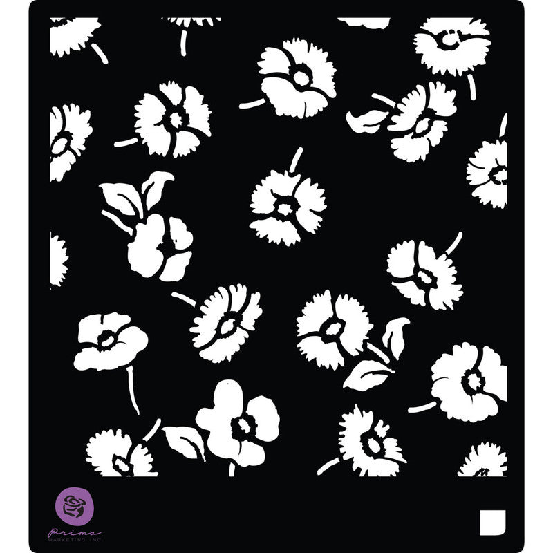 6X6 Stencils – Anemone