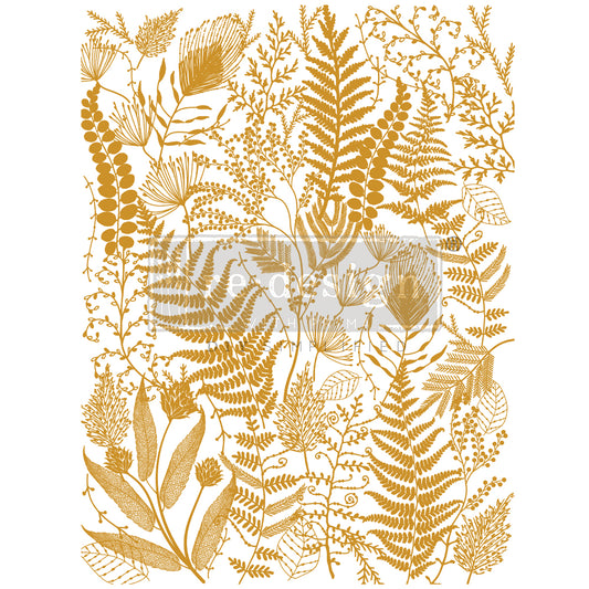 DECOR TRANSFERS® GOLD FOIL KACHA – Foliage Finesse