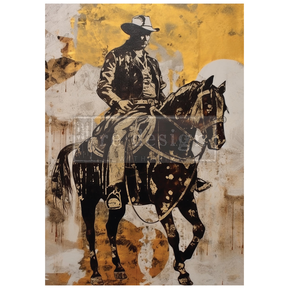 Cowboy Calvary - A1 DECOUPAGE FIBER