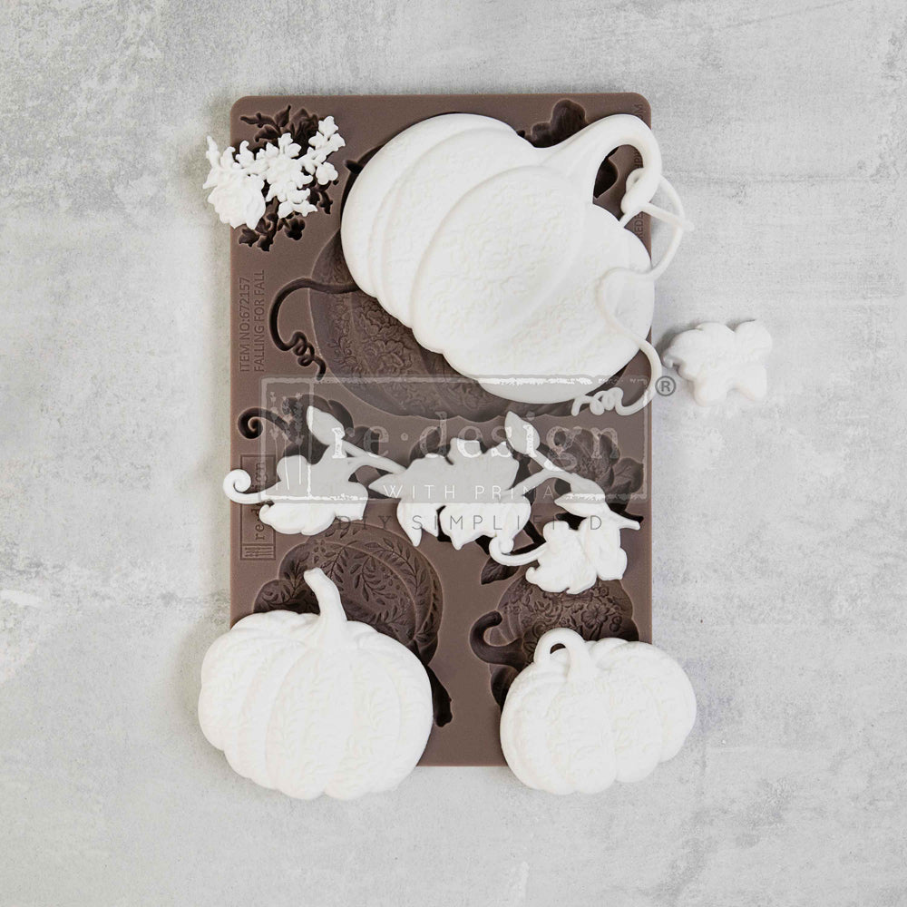 DECOR MOULDS® – FALLING FOR FALL – 1 PC, 5″X8″X8MM