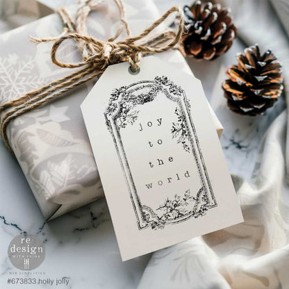 Decor Clear Stamp - Holly Jolly - LIMITED EDITION